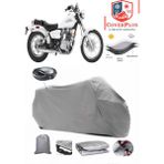 Honda Cmx 250 Rebel Branda Gri Arka Çanta Uyumlu(Topcase) Motosiket Brandası Motor Örtüsü Çadır Su Geçirmez Motosiklet Kılıfı Motor Brandası,lastikli,taşıma Torbalı