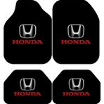 Honda Dekor Oto Paspas Takımı Tüm Modellere Uyumlu Makinede Yıkanabilir Universal Kalıp - Renkli