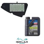 Honda Dio 110 Liqui Moly Yağ Ve Hava Filtre Bakım Seti Bs0011