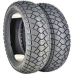 Honda Dio Kışlık Lastik Takımı 100/90-14 Ve 90/90-14 Tl Tubeless - Dubleks