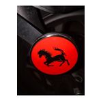 Honda Dnc-pcx Dio Reflektör Logo Kırmızı Yuvarlak 2 Adet