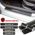 Honda Hr-v 4 Adet Karbon Kapı Eşiği Sticker