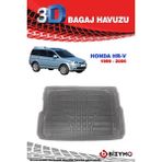 Honda Hrv 1999-2006 3D Bagaj Havuzu Bizymo - Siyah