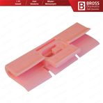 Honda için 10 Adet Ön Cam Yan Kalıp Klipsi Pembe 91525-SM4-003