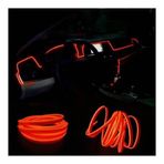 Honda Jazz Kırmızı 2 Metre Neon İp Torpido Fitili Oto Şerit Led