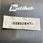 Honda Metal Gümüş Silver Ön Cam Oval Damla Sticker Etiket Modeli