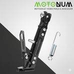 Honda Msx 125 Yükseklik Ayarlı Metal Yan Sehpa-Siyah Detaylı-Ayk1072