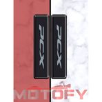 Honda Pcx 125-150 Ön Maşa 3D Kabartmalı 2'Li Damla Sticker Gri 9X2cm