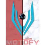 Honda Pcx 125 2021 2024 Far Filmi Açık Mavi