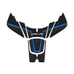Honda PCX 2025 Karbon Mavi Tank Pad Redline Grafik