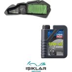 Honda Pcx 21 24 Liqui Moly Yağ Ve Hava Filtre Bakım Seti Bs0012