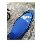Honda Pcx, Dio, Activa, Sh Uyumlu Mavi Scuba Kumaş Motosiklet Koltuk Kılıfı