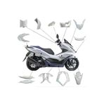 Honda Pcx Grenaj Kaporta Seti Beyaz 2021-2022- 2023 -2024 Uyumlu