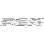 Honda Pcx Kabartmalı Sticker Solmayan Etiket Takımı Gümüş - Tek Ebat