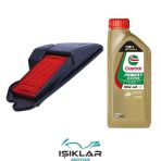 Honda Spacy Alpha Castrol Yağ Ve Hava Filtre Bakım Seti Bs0036