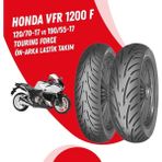 Honda Vfr 1200 F Mitas Tourıng Force Sc Lastik Takımı 120/70-17 + 190/55-17