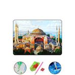 Hondep 5d Elmas Boyama Mozaik Tablo Tuvale Gerili 40X50 cm Ayasofya Puzzle Tuval Seti