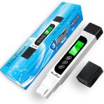 HoneForest Su Kalitesi Test Cihazı, Doğru ve Güvenilir, TDS Metre, EC Metre ve Sıcaklık Ölçer 3'ü 1 arada, 0-9990ppm, İçme Suyu, Akvaryumlar vb. İçin İdeal Su Test Ölçer.