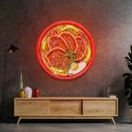 Honey Concept Noodle Restoran Neon LED