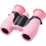 Honeyge 10x22 Çocuklar Için Optik Dürbün Teleskop Oyuncaklar - Pembe (Yurt Dışından)