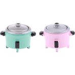 Honeyge 2pcs 1:12 Dollhouse Elektrikli Ocak Mutfak Mobilya Cihazı Aksesuarı (Yurt Dışından)