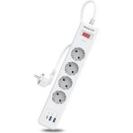 Honeywell Akım Korumalı Priz 4lü 1xtype-C 2xusb-A HC000042