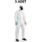 Honeywell Tek Kullanımlık 5 Adet Tulum Honeywell 4180002 Mutex 2 Type 5-6 Beden L 69 Gram