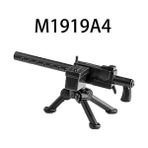 Honghonghuohuo Askeri Ww2 Yapı Taşları Solider Figürleri Oyuncak Hediyeleri Kamufla Lar Lar Kum Torbaları Pelerin Ekipman Aksesuarları Mini Brickscolor: M1919A4-1PC (Yurt Dışından)
