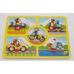 Hongji Ahşap 98266 Puzzle 2 Parça Pimli Bohj98266