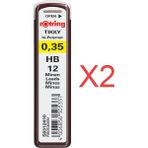 Hongliang Shop C Hb 0,35 mm Stili Rotring Mekanik Kurşun Kalem Tikky Çizim, Çizim, Taslak, Detaylı Yazma Için (Yurt Dışından) - 1