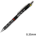 Hongliang Shop C Siyah 0,35 mm Stili Rotring Mekanik Kurşun Kalem Tikky Çizim, Çizim, Taslak, Detaylı Yazma Için (Yurt Dışından) - 1