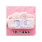 Hongliang Shop C Tavşan Tarzı Sevimli Peluş Hayvan Kalem Çantası Komik Kawaii Panda Tavşan Yüksek Kapasiteli Öğrenci Kalem Kutusu Kalemlik Okul Malzemeleri (Yurt Dışından) - 1