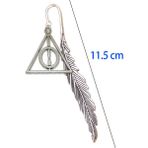 Hongliang Shop No.8 Stili Harry Potter Hayalet Ölüm Yadigarları Metal Kitap Ayracı Sayfa Ayırıcı Kitap Okuma Için Eski Kanat Mandallı Amaca Uygun E-Ticaret Başlığı: (Yurt Dışından) - Renkli