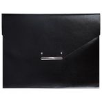Hongliang Shop Siyah Stil Manyetik Toka Padfolio Fichario Dosya Klasörü Iş Çantası Organizatör Yönetici Dolabı Pu Deri Ofis Çantası (Yurt Dışından) - Renkli