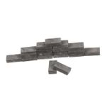 HONMEET 3 Simüle Tuğla Mini Tuğla Modeli Suda Çözünür Harç Küçük Beton Bloklar Mini Cüruf Blokları Kendin Yap Çimento Oyuncak Bebek Evi Mini Yapı Taşı Sahte Tuğla Duvar Çocuk Kil Yapay