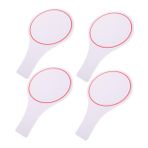 HONMEET 4pcs Taşınabilir Yargıç Skorbord Tek Taraflı Silin