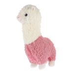 HONMEET Alpaka Bebek Peluş Bebek Alpaka Doldurulmuş Lama Bebek Uyuyan Oyuncak Bebek Peluş Alpaka Oyuncak Sepeti Doldurma Çocuk Bebek Oyuncak Kız Peluş Bebekler Hayvan Rulo Peluş