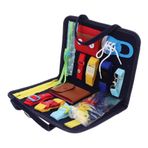HONMEET Keçe Meşgul Kurulu Toddler Dressing Board Educational Playmate Toy Meşgul Kurulu Sensory Board Baby Çocuk Oyuncağı Oyuncak Devre Kartı Yürümeye Başlayan Çocuk