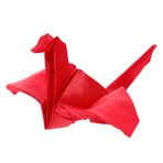 HONMEET Sihirli Kağıt Vinç Parti Hüner Oyuncaklar Origami Kağıt Vinç Oyuncak Performanslar Sahne Kağıt Vinç Hüner Oyuncakları Kağıt Vinç Numarası Romantik Çocuk Sihirli Sahne Bez