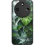 Honor Magic 8 Lite Uyumlu Mustafa Kemal Ataturk Tasarımlı Glossy Premium Kılıf - Siyah - Botanik-314