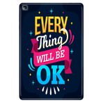 Honor Pad X8 10.1" ile Uyumlu Desenli Silikon Tablet Kılıfı, Everything, Çok Renkli avonm-v-cvr460396