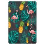 Honor Pad X8 10.1" ile Uyumlu Desenli Silikon Tablet Kılıfı, Pink Flamingo avonm-v-cvr460493