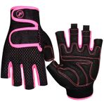 Honorall 3/4 Kısa Parmak Unisex Bisiklet Eldiveni