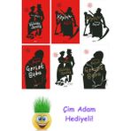 Honore De Balzac 6 Kitap Seti + Çim Adam Hediye - Hayır