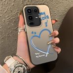 HONTINGA Infinix Note 50 Pro 4g ile Uyumlu Kılıfı Silikon Kenar Sert Arka Düşüme Önleyici Basitlik Anti Düşme Kamera Korumali Kalp Desen Telefon Kılıfı Kadın ve Erkek Için Uygundur K1-0868 - 001-Renkli