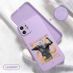 HONTINGA iPhone 12 ile Uyumlu Kılıfı Içi Kadifeli Düşüme Önleyici Basitlik Anti Düşme Kamera Korumali Erling Haaland Desen Telefon Kılıfı Kadın ve Erkek Için Uygundur K6-0240 - Mor