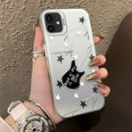 HONTINGA iPhone 12 Mini ile Uyumlu Kılıfı Silikon Kenar Sert Arka Düşüme Önleyici Basitlik Anti Düşme Kamera Korumali Gitar Desen Telefon Kılıfı Kadın ve Erkek Için Uygundur K1-0849 - Renkli