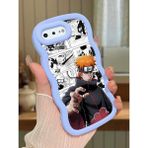 HONTINGA iPhone 7 Plus Uyumlu Kılıfı Düşüme Önleyici Basitlik Anti Düşme Darbeye Dayanıklı Basit Mavi Yumuşak Silikon Telefon Kılıfı Naruto Desen K9-0084