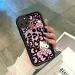 HONTINGA Realme C25S ile Uyumlu Kılıfı Düşüme Önleyici Basitlik Anti Düşme Kamera Korumali Hello Kitty Siyah Desen Yumuşak Silikon Telefon Kılıfı Kadın ve Erkek Için Uygundur K2-0084 - 001-Renkli