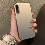 HONTINGA Samsung Galaxy A50S ile Uyumlu Kılıfı Silikon Kenar Sert Arka Düşüme Önleyici Basitlik Anti Düşme Kamera Korumali Desen Telefon Kılıfı Kadın ve Erkek Için Uygundur K1-0000 - 001-Renkli